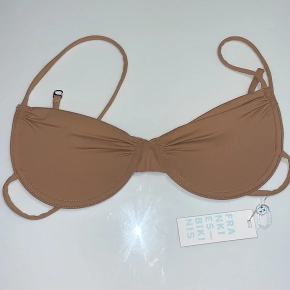 NWT Frankies Bikinis Maggie Top - Picture 7 of 8